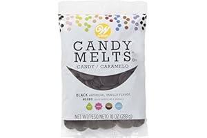 Wilton Black Vanilla Candy Melts, Pastille, 10-Ounce
