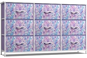 Sorbus Kids Dresser with 9 Drawers - Storage Unit Organizer Chest for Clothes - Bedroom, Kids Room, Nursery, & Closet