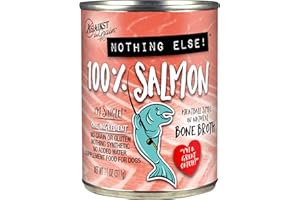 EVANGERS Against The Grain Nothing Else! Salmon Dog Food - 12, 11 oz Cans