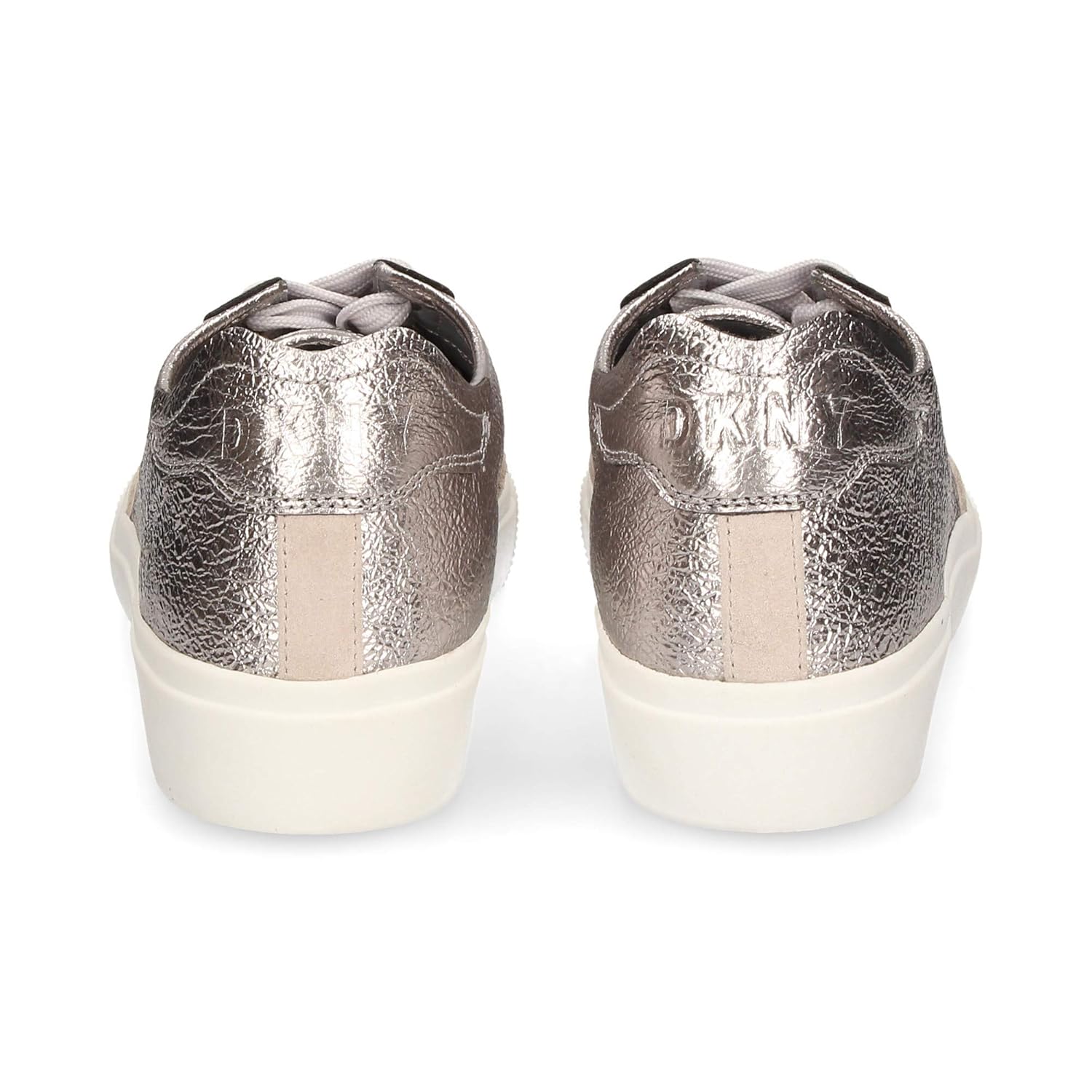 dkny silver sneakers