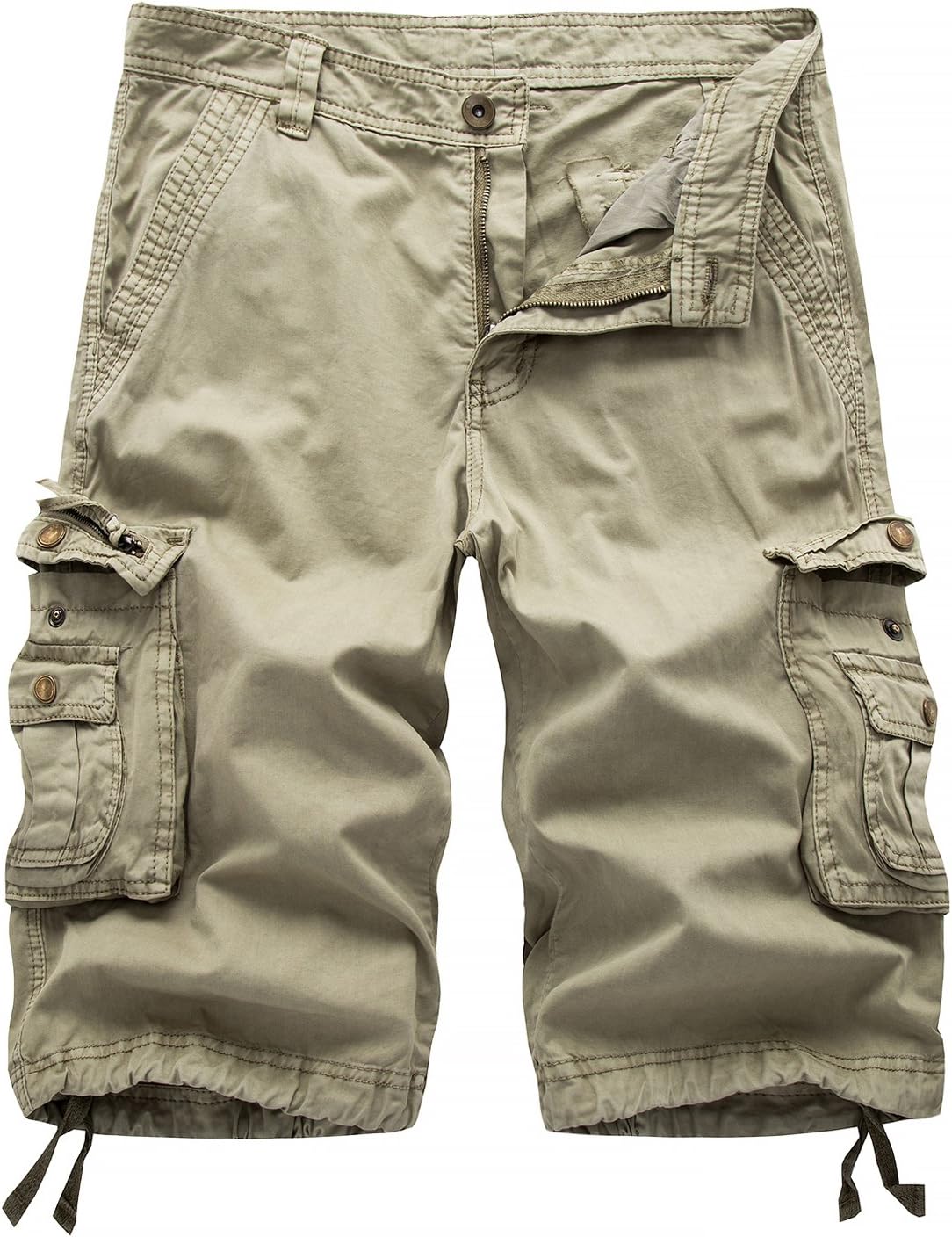 Hakjay Men's Cargo Shorts For(Without Belt)