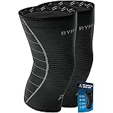 Rymora Knee Support Brace Compression Sleeves for Men and Women for Ligament Injury, Joint Pain Relief, Running, Arthritis, ACL, MCL, Sport