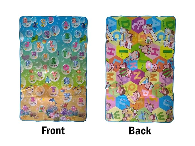 Right Products 10 mm Thick Waterproof Baby Play Mat Carpet (Random)