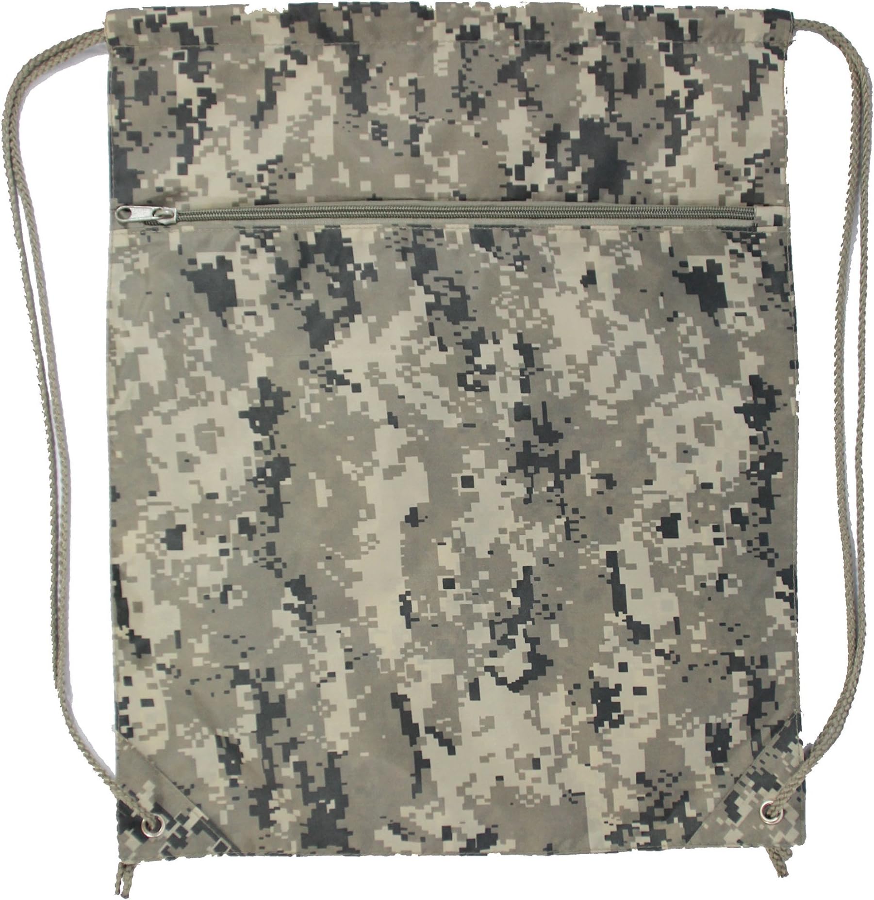 Xtitix Amy Military Drawstring Digital Camouflage Tote Backpack Bag/Sack Camo