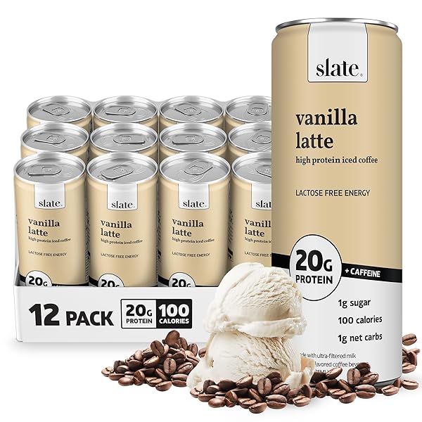 SLATE MILK – HIGH PROTEIN ICED COFFEE –...