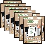 eco-eco A4 50% Recycled 20 Pocket Presentation Display Book Pack of 12