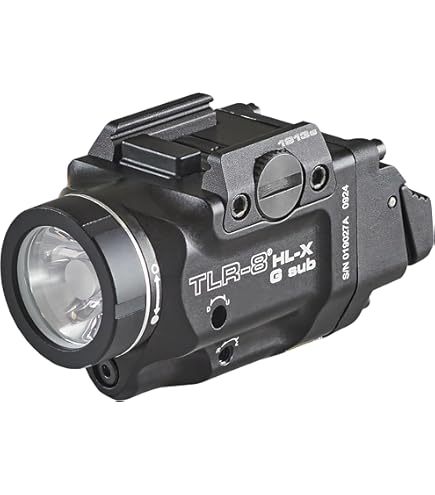Amazon.com: Streamlight 69439 TLR-8 X G sub 500-Lumen Rail-Mounted
