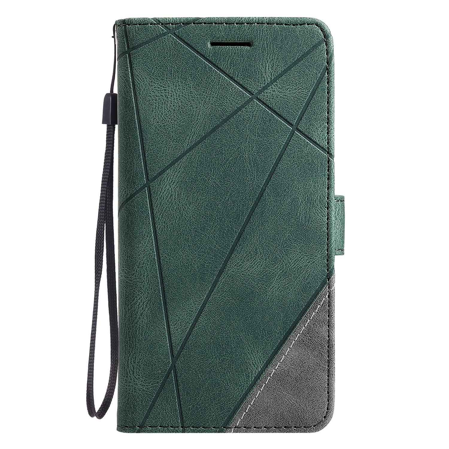 TIANCI Case for OnePlus 9 Pro, Wallet Case [Skin-friendly PU leather] [Card Slots] [Photo frame] [Kickstand] [Magnetic Closure] Flip Cover for OnePlus 9 Pro-Green