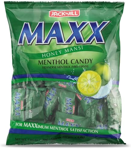 Amazon.com : Jack'n Jill - Maxx Extra Strength Menthol Candy Pack