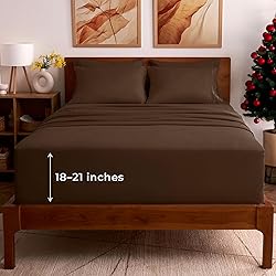 Mellanni Iconic California King Sheet Set - 6-Piece