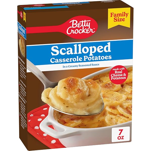 BETTY CROCKER SCALLOPED CASSEROLE POTATOES, MADE WITH REAL...