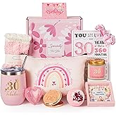 30th Birthday Gifts for Women,Happy 30th Birthday Gift Ideas Box for Her,Unique Turning 30 Year Old Birthday Gifts Self Care Package Relaxation Spa Bath basket for Female,Sister Friends Wife Aunt