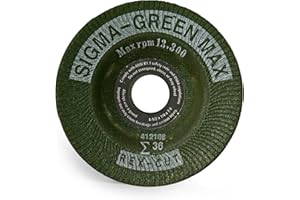 Rex-Cut Sigma Green Max Grinding Wheel 4-1/2 x 1/4 x 7/8 36 Grit (5 Pack)
