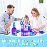 Xekel Magnetic Tiles 100 PCS Frozen Building Blocks Kid Toys view 4