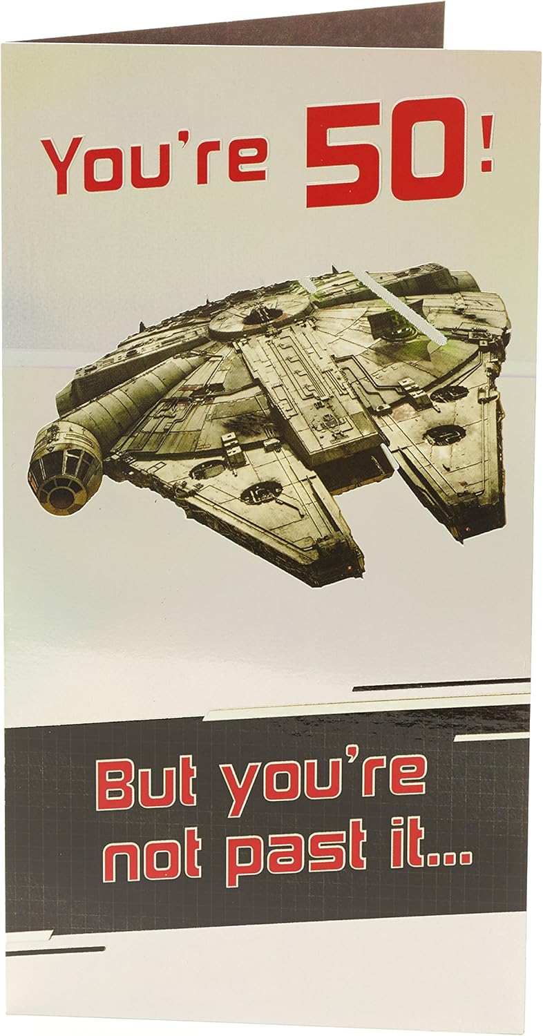 Carte D Anniversaire 50 Ans Star Wars Carte D Anniversaire 50 Ans Carte Cadeau Ideale Pour Anniversaire Star Wars Episode 8 Amazon Fr Fournitures De Bureau
