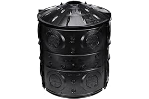 NDS FWAS24 50 Gal. Flo Stormwater Dry Well System Kit with 3 Side Panels & 1 Cover, Ideal for Rainwater Collection, Black