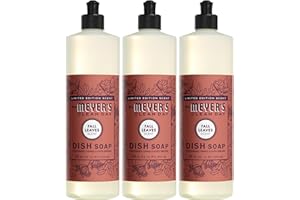 Mrs. MEYER'S CLEAN DAY Dish Soap, Fall Leaves Scent, 16 fl oz (Pack of 3)