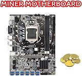 KVSERT B75 Motherboard 12 PCIE to USB CPU+Switch LGA1155 MSATA DDR3 Mining view 2