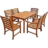 Amazon.de: Jet-Line Gartenmöbel Essgruppe mit 2, 4 m Tisch aus