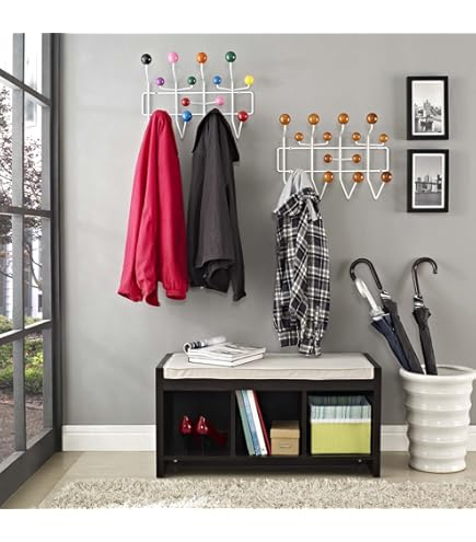 Amazon.com: Lexmod Gumball Coat Rack in Multicolored : Home & Kitchen