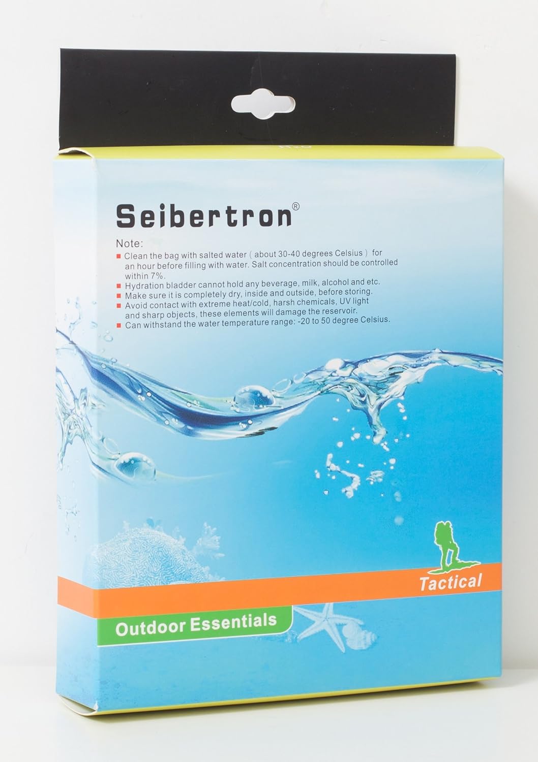 Contenitori d'acqua Seibertron Hydration Bladder 2 Liter Water Reservoir Water Bladder Hydration
