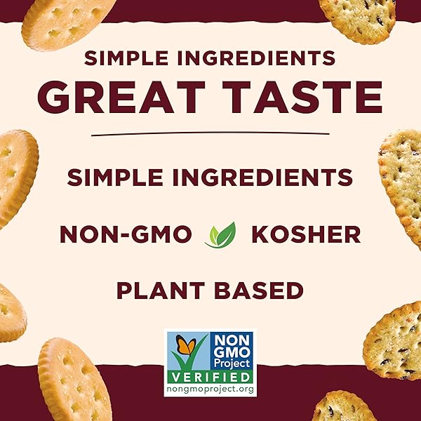 BACK TO NATURE GLUTEN FREE CRACKERS, SESAME SEED RICE THINS – DAIRY FREE, NON-GMO, MADE WITH RICE FLOUR, DELICIOUS & QUALITY SNACKS, 4 OUNCE​