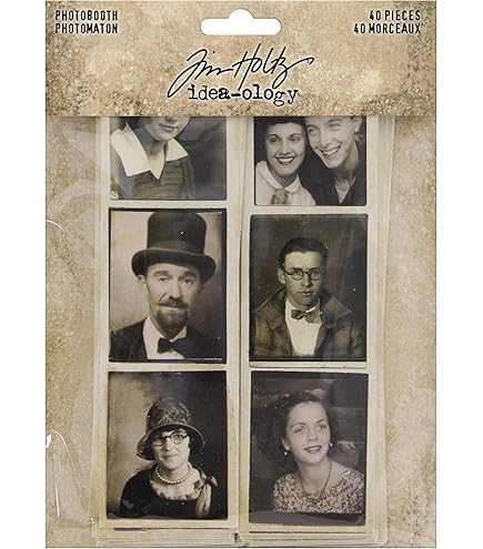 Tim Holtz - Idea-ology - Found Relatives Vintage Portraits 45 per Pkg