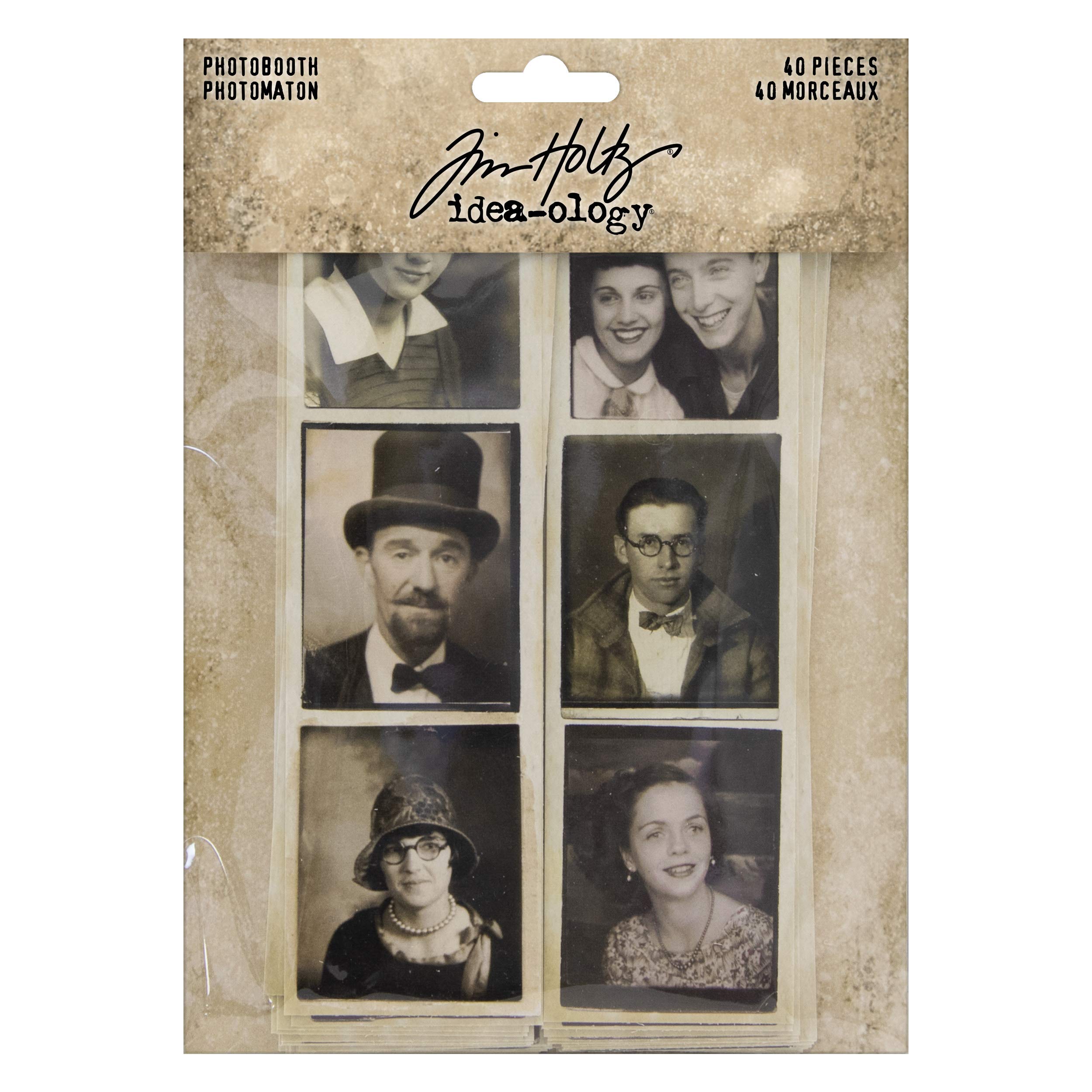 Tim Holtz Idea-ology Photobooth,Sepia,Large