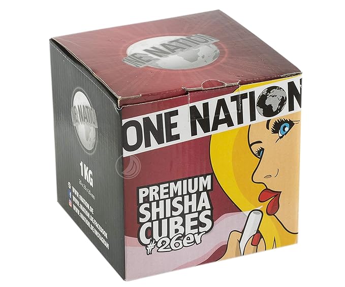 One Nation Premium Shisha Cubes #26er 1kg