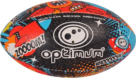 OPTIMUM - Balón de Rugby, diseño de Extraterrestre: Amazon.es ...