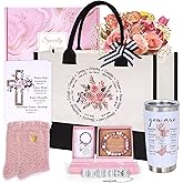Joybuty Christian Gifts for Women Faith, Inspirational Religious Gifts for Women, Catholic Spiritual Gifts, Faith Based Gift Baskets, Baptism Mothers Day Birthday Gift Set for Mom Sister Friend Wife