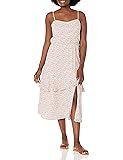 SUGARLIPS Women's Floral Sleeveless MIDI Dress with