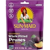 Sun-Maid Pitted Prunes, Non-GMO, 100% Fruit, No Sugar added, 7 oz (Pack of 1)