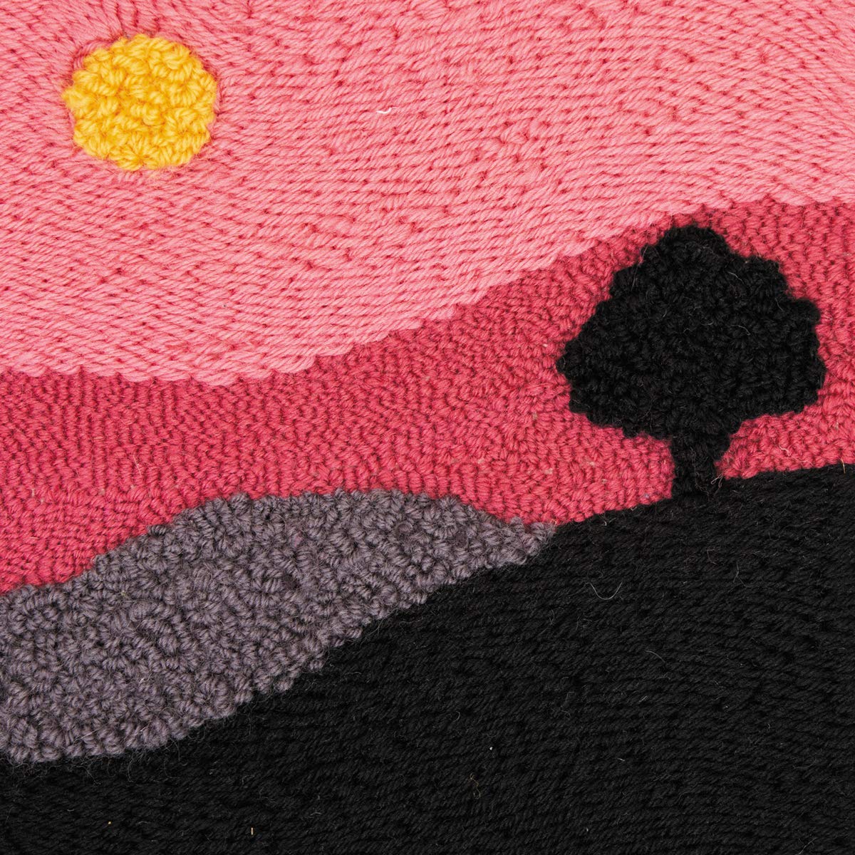 ANCHOR Punch Needle Kit, Tranquil Tree, 15cm x 15cm