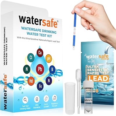 Watersafe WS425B Silver Lake All-In-One Well Water Test Kit