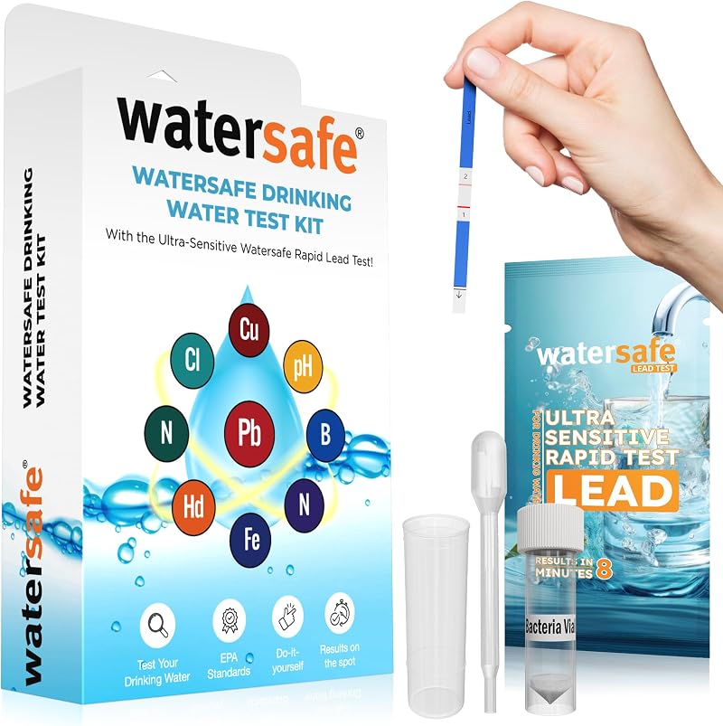 Watersafe WS425B Silver Lake All-In-One Well Water Test Kit