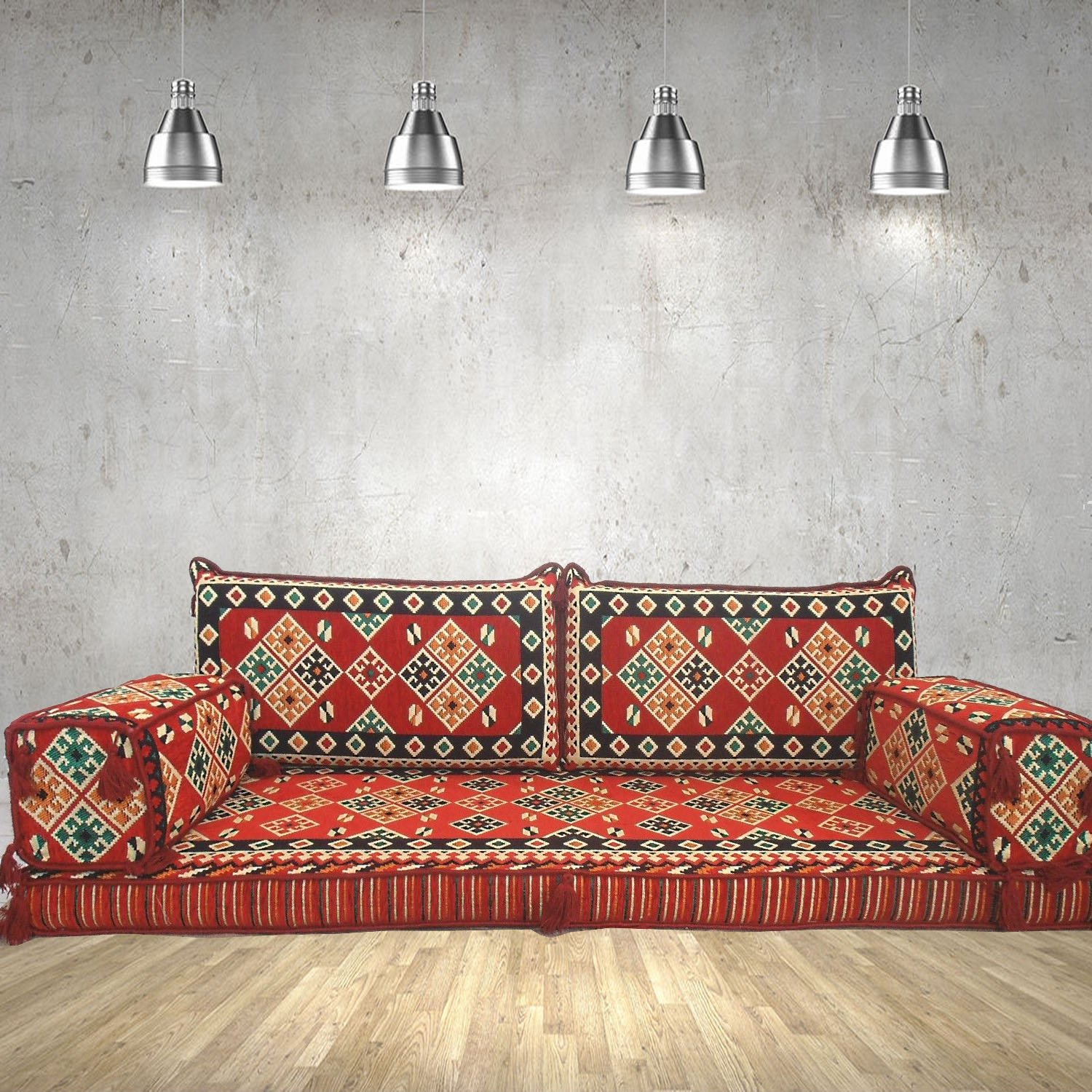 Spirit of 76 Handmade floor sofa set,arabic majlis,arabic jalsa,floor