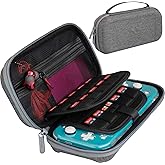 ButterFox Slim Carrying Case for Nintendo Switch Lite with 19 Game and 2 Micro SD Card Holders, Storage for Switch Lite Accessories