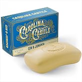 Body Wash Castile Soap Bar for Sensitive Skin &ndash; Long Lasting Natural Bar Soap for Men w/Olive Oil and Cocoa Butter - Vegan Gin &amp; Juniper Scented by Carolina Castile, 5 oz Each