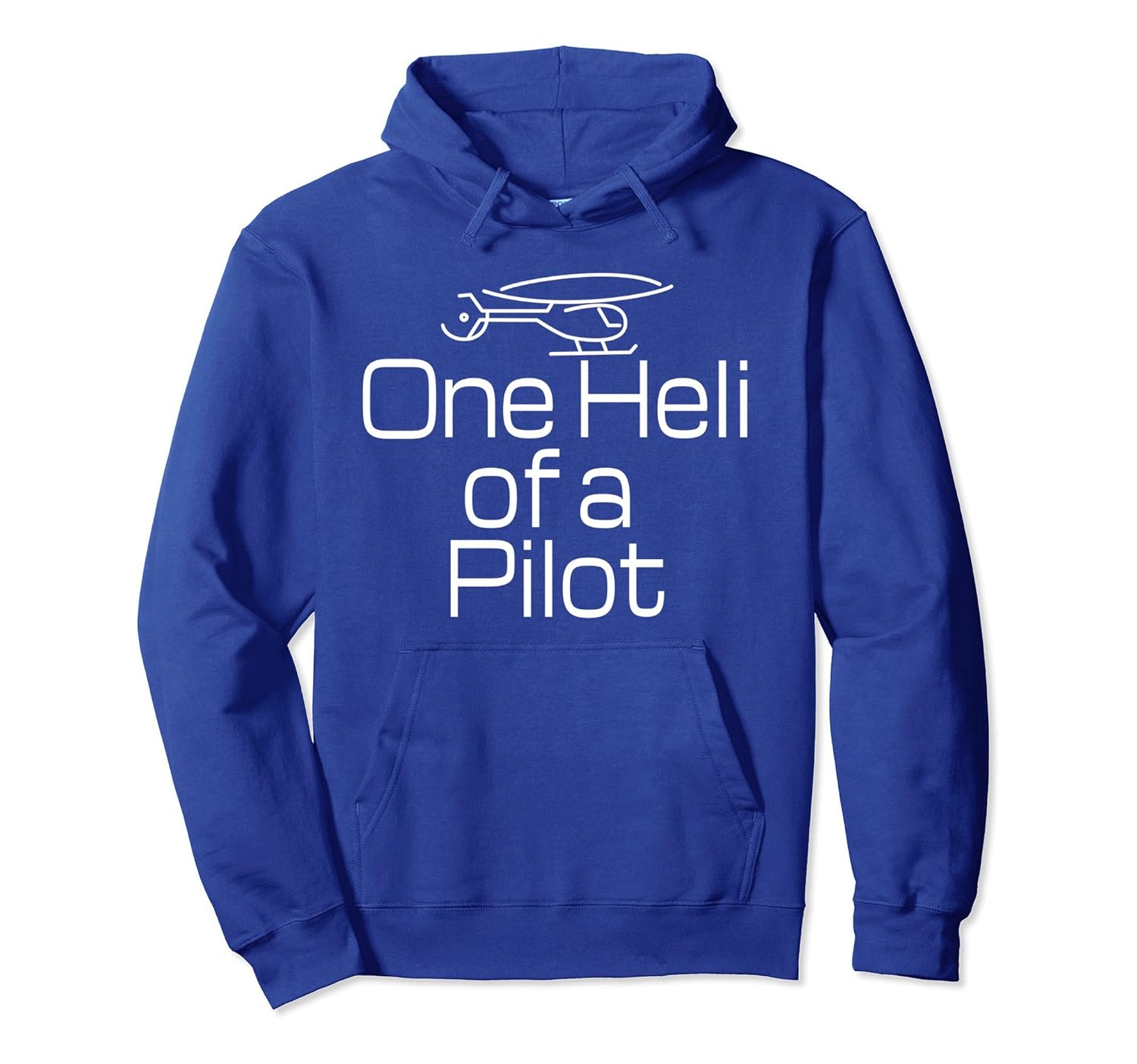 Helicopter Hoodie One Heli of a Pilot-anz