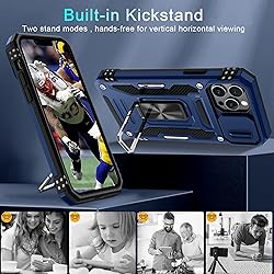 DEERLAMN Case for iPhone 13 Pro Max with Slide