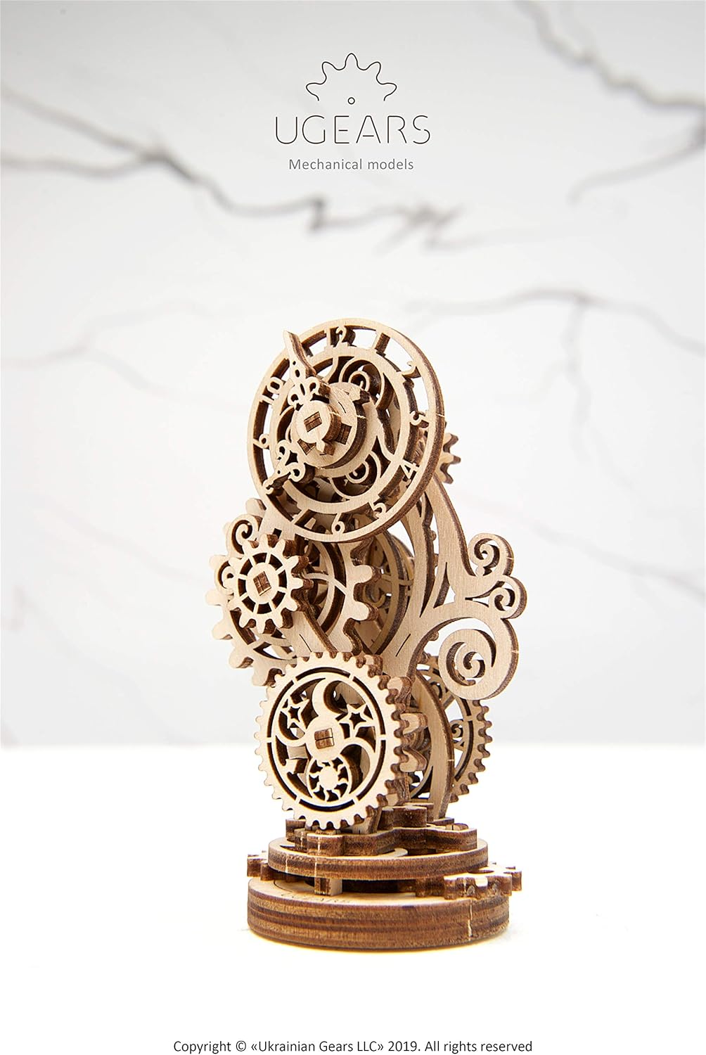 ugears pendulum clock