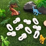 RosewineC 20Pcs Football Net Clips Plastic White Net Clips 1.7x0.8 cm view 3
