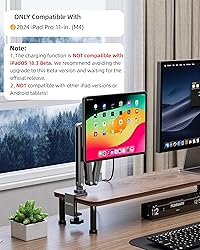 KU XIU Magnetic Wireless Charging Stand for iPad