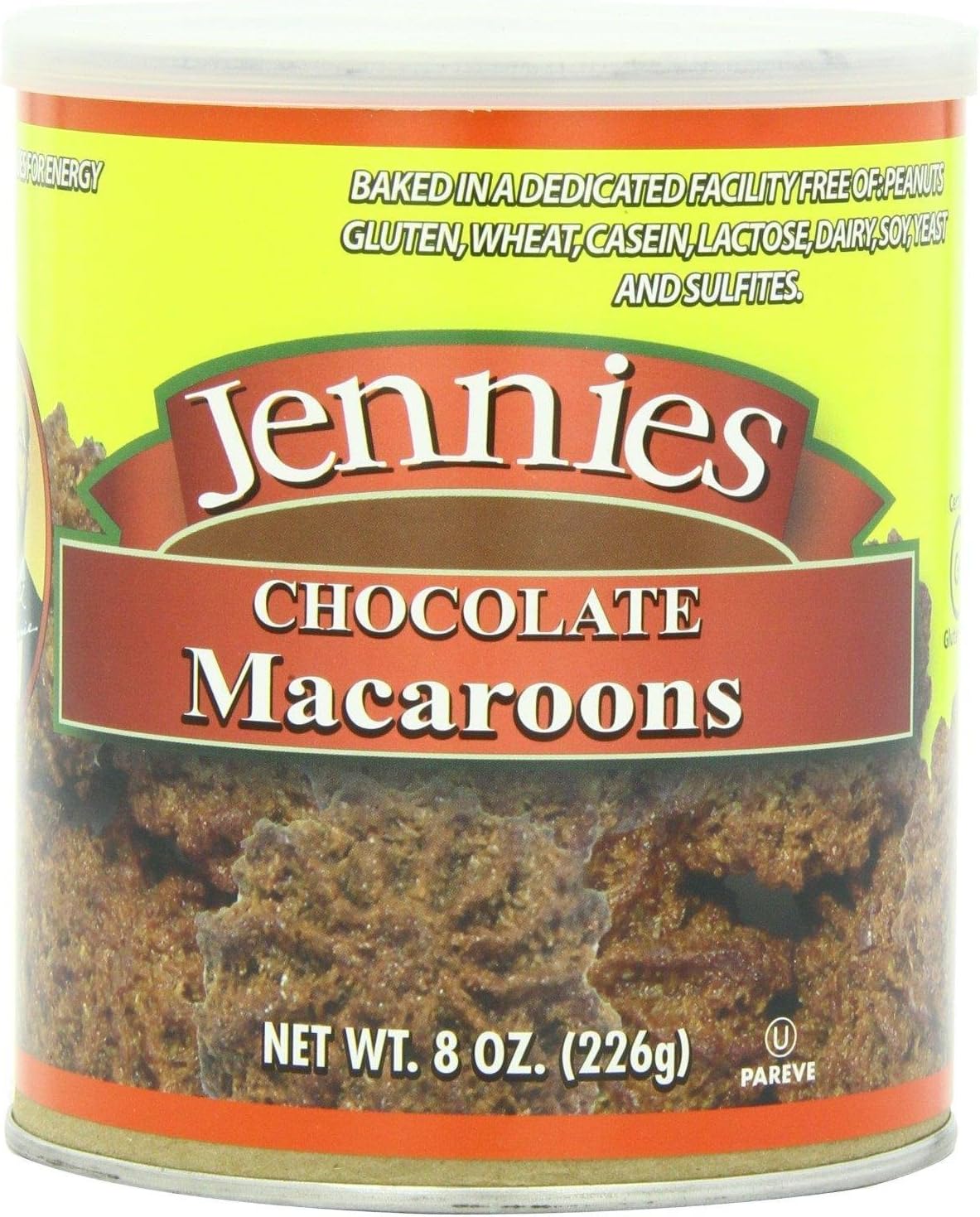 Chocolate Macaroon Gluten Free 8 Ounces (Case of 12)