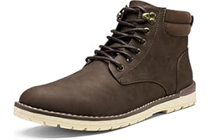 Vostey Men's Hiking Boots Waterproof Casual Chukka Boots for Men