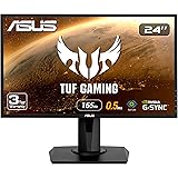 ASUS VG248QG 24" G-SYNC Gaming Monitor 165Hz 1080p 0.5ms Eye Care with DP HDMI DVI,Black