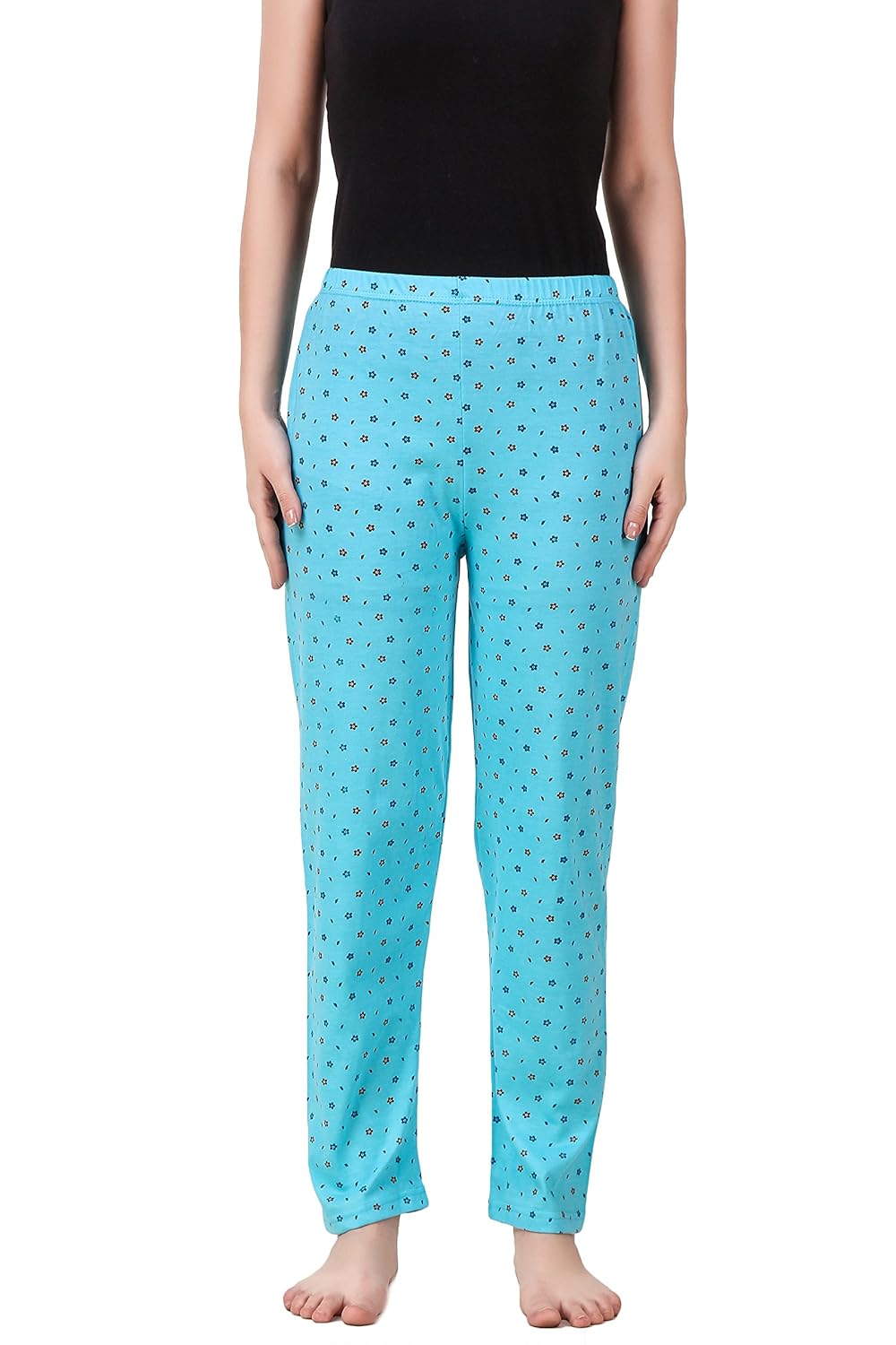 masha women's cotton printed multicolor pyjama