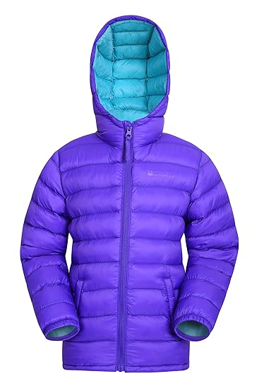Mountain Warehouse Gepolsterte Jacke für Jungen, geeignet für alle Jahreszeiten - wasserdicht, leicht, elastische Bündchen, 2
