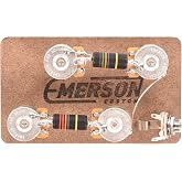 Emerson Custom Prewired Kit for Gibson Les Paul Guitars - Long Shaft